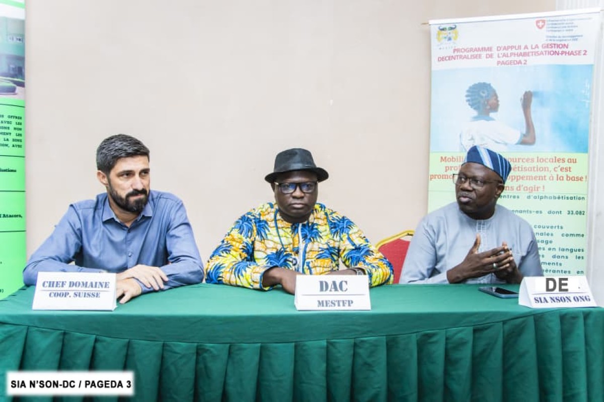 Organisation de l'atelier technique de démarrage du PAGEDA 3