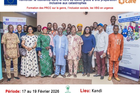 Formation du personnel des mairies sur la méthodologie de mise à jour des PCC, le mécanisme de fonctionnement du FONCAT, la méthodologie d'intégration de la dimension de la protection et de la sensibilité aux conflits & sur le genre, l'inclusion sociale,